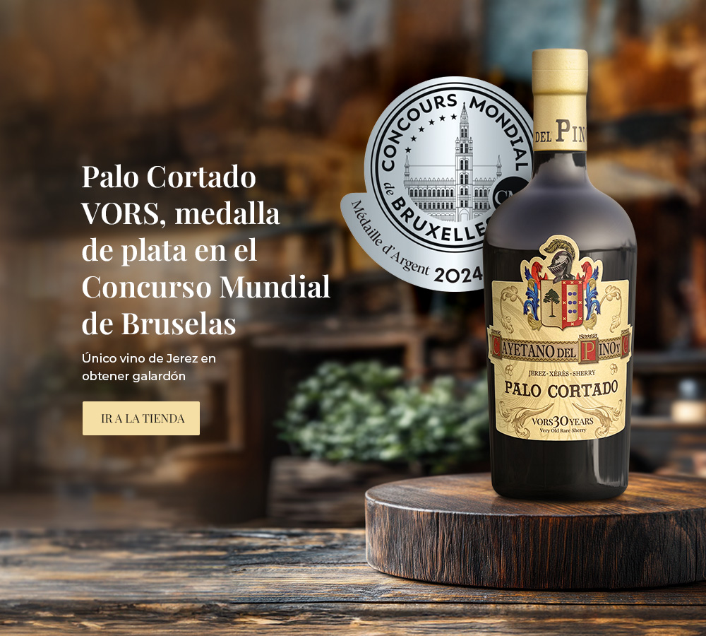 Palo Cortado VORS, mejor generoso de España - Cayetano del Pino & Cía